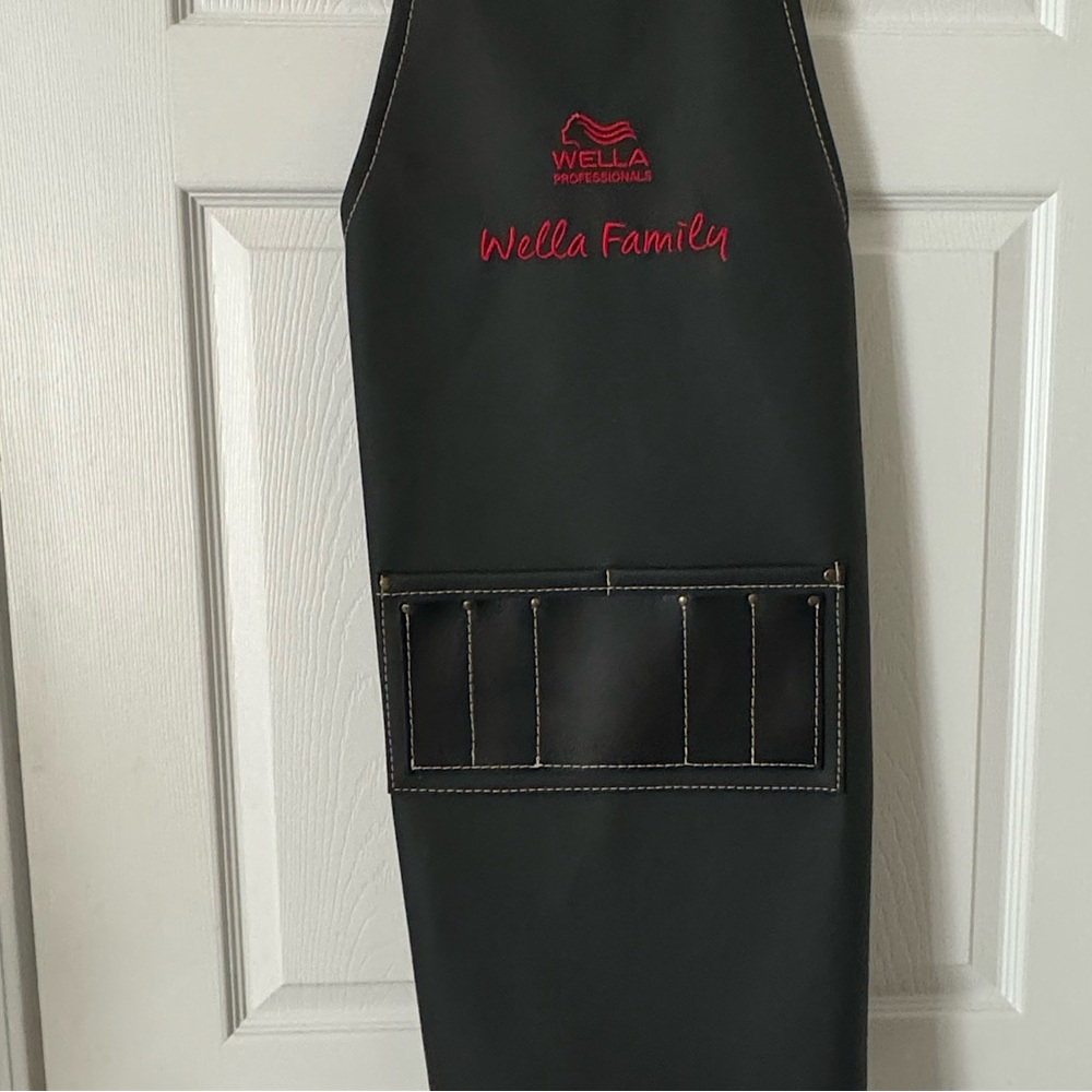 Custom Wella WellaFamily hair colorist or barber apron